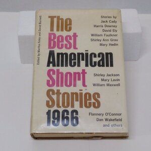 The Best American Short Stories: 1966 Hardcover First Printing January 1, 1966